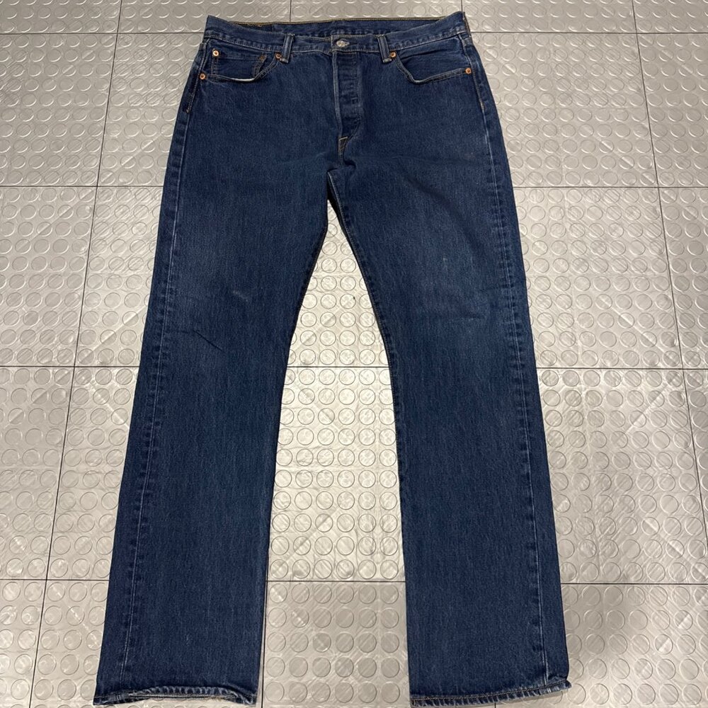 Levi’s 501 Cotton Denim Jeans 501-0115 Mexico 35 34 Button Fly